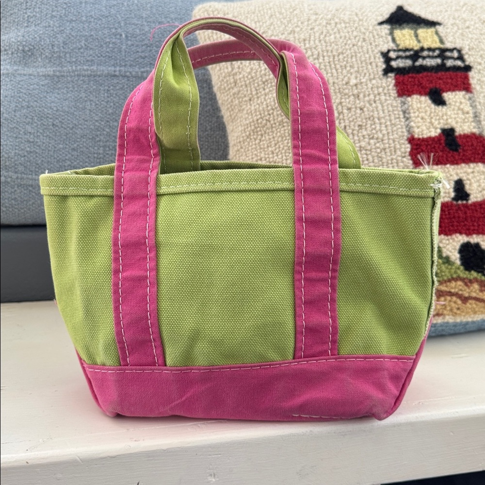 L.L. Bean Vintage Mini Boat & Tote - Picture 2 of 6